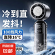 【抖音TOP1】手持電風(fēng)扇【半導(dǎo)體雙擊制冷】冰敷小風(fēng)炮100檔大風(fēng)力制冷渦輪折疊長續(xù)航靜音大風(fēng)力 米白-冰瓷制冷風(fēng)100檔/冰敷【可折疊/送掛繩】
