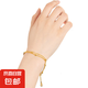 女士手鏈水滴轉(zhuǎn)運(yùn)珠雙層手串鈦鋼材質(zhì)不褪色女孩可愛優(yōu)雅百搭手環(huán) 轉(zhuǎn)運(yùn)珠手鏈