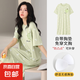 帶胸墊莫代爾短袖睡裙女夏季睡衣可外穿大碼學生連衣裙中裙春夏天 莫代爾睡裙：W29511（帶胸墊） XL （115-130斤）