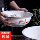1只陶瓷30厘米和面盆家用陶瓷餐具陶瓷酸菜魚水煮肉盆陶瓷和面盆 1只年年有魚30厘米陶瓷和面盆