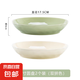 奶油風(fēng)陶瓷盤子菜盤家用菜碟子餐盤高級感輕奢餐具碗碟套裝釉下彩 混色7英寸圓盤2個(gè)裝
