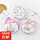 寶寶如廁訓(xùn)練褲3條兒童卡通可水洗學(xué)習(xí)褲6層紗布尿布褲隔尿褲 3條裝 【愛心獨角獸】 110號(建議體重30-36斤)