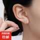 999純銀設(shè)計(jì)感蝴蝶結(jié)耳釘女小眾獨(dú)特冷淡風(fēng)耳環(huán)睡覺免摘甜美耳飾 蝴蝶結(jié)耳環(huán)【一對(duì)】+精美禮盒