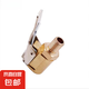 車載充氣泵美式螺紋氣嘴轉(zhuǎn)接頭汽車打氣泵配件快速轉(zhuǎn)換頭夾式氣嘴 1個(gè)車載充氣泵接頭