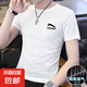 冰絲速干t恤2025春夏季男士短袖網(wǎng)眼運(yùn)動(dòng)半袖男款跑步上衣服圓領(lǐng) 網(wǎng)眼短袖【豹子款】白色 XL