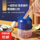絞蒜器蒜泥器絞肉機電動大容量多功能料理機蔥姜蒜搗蒜器火鍋蘸料 【3葉刀】 250ml type-c快充