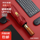 108骨雨傘自動(dòng)男女折疊加大太陽(yáng)傘晴雨兩用傘防曬防紫外線遮陽(yáng)傘 奢華實(shí)木108骨晴雨傘-酒紅