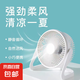 電風(fēng)扇家用桌面小風(fēng)扇臺扇USB直插電扇學(xué)生宿舍辦公室臺式桌面迷你小電扇學(xué)生宿舍床上小臺扇 5寸一檔風(fēng)力（白色）