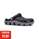 【crocs制造商】男女防滑版洞洞鞋 厚底時(shí)尚涼拖鞋 沙灘鞋 花園鞋 黑灰色 42