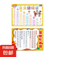 拼音口訣歌認(rèn)知圖+九九乘法表小學(xué)生知識點(diǎn)公式換算表 拼音字母表早教啟蒙識字卡片兒童聲母韻母整體認(rèn)讀音節(jié)一年級掛圖 軟白板 【體驗(yàn)裝】隨機(jī)2本