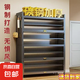 鋼制鞋柜家用落地多層收納儲物柜門口入戶玄關(guān)大容量簡易防塵鞋架 灰色-京東送貨入戶-10年質(zhì)保 特厚5門11層  長80寬36高175cm