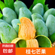 廣西正宗桂七芒果 百色青皮甜心芒當(dāng)季新鮮水果整箱 桂七芒8-9斤單果100g+