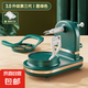 削水果神器自動(dòng)削皮器多功能水果削皮機(jī)蘋(píng)果削皮神器旋轉(zhuǎn)削皮器 墨綠色削皮器【送刀頭+切片器】