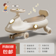 【25新款】兒童扭扭車1-3歲寶寶溜溜搖擺車防側(cè)翻大人可坐搖搖車 咖色 語音款