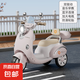 寶寶生日禮物兒童電動摩托車寶寶可坐人電瓶車小孩遙控玩具車 su7粉色大電瓶 雙電機音樂早教
