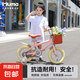 【安裝98%】?jī)和孕熊?chē)男女孩2-4-6-9歲寶寶單車(chē)小孩腳踏車(chē)帶輔助 英倫至尊版公主粉無(wú)后座+贈(zèng)禮包 12寸（適合2-3周歲半）