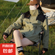 【硬核防風(fēng)】oversize寬松沖鋒衣男女秋冬夾克可拆卸防風(fēng)登山外套 抹茶綠【單外套】 M 建議男 130-145斤 女125-155斤