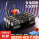 健腹輪自動(dòng)回彈仰臥起坐神器家用健身器材腹肌輪卷腹輪 四輪經(jīng)典（智能計(jì)時(shí)計(jì)數(shù)）黑色