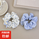 蘇純韓國(guó)歐尼新款藍(lán)色系波點(diǎn)學(xué)院發(fā)圈百搭通勤感大腸發(fā)圈純色組合 波點(diǎn)+藍(lán)色組合裝 1個(gè)