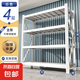 貨架倉儲多層置物架倉庫庫房重型儲物架超市快遞貨物收納架 白色四層主架【強(qiáng)悍承重】 倉儲級105*40*200 承重350KG