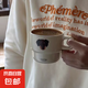 馬克杯ins風(fēng)薩摩疊疊學(xué)生牛奶杯可愛大容量喝水杯家用陶瓷杯 咖色小狗摩疊疊杯
