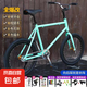 新款正版死飛自行車20寸爆改翹頭動作把橄欖鏈學(xué)生輕便兒童單車 動作把-比奇黑【全爆改】倒剎款 20寸【適合身高130cm-165cm】