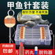 甲魚專用鉤全套大力馬雙針防脫釣甲魚神器成品加粗不銹鋼地插套裝 【甲魚套裝】10米-12付雙針款