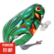 70/80/90后懷舊經典上鏈鐵皮青蛙跳跳蛙公雞老鼠兔子發(fā)條玩具 鐵皮發(fā)條青蛙【一只】 無規(guī)格