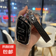 適用榮威rx5鑰匙套i5/i3科萊威殼d7榮威rx3名爵mg5汽車鑰匙包 B款【黑色】+菱格繩扣