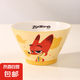 迪士尼兒童卡通碗朱迪尼克瘋狂動(dòng)物城新款釉下彩飯碗面碗大容量碗 尼克斗笠碗單個(gè)