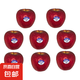 新西蘭進(jìn)口紅玫瑰皇后蘋(píng)果queen新鮮當(dāng)季水果上海港直發(fā)Sunbrst 8顆 【脆甜小果】單果115g+