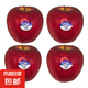 新西蘭進口紅玫瑰皇后蘋果queen新鮮當季水果上海港直發(fā)Sunbrst 4顆 【脆甜小果】單果115g+