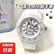 帕恰狗兒童手表女孩初中學(xué)生女生小學(xué)生女童防水卡通電子表6-12歲 白色帕恰狗手表
