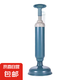 馬桶疏通器皮搋子通廁所管道堵塞神器強(qiáng)力吸捅下水道工具一炮抽子 馬桶搋子【藍(lán)色】