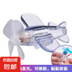風(fēng)力發(fā)電小飛機(jī)彩燈電動(dòng)車摩托車風(fēng)能LED亮光車載裝飾汽車氛圍燈 發(fā)光小飛機(jī)-透明色-1個(gè)