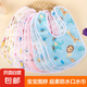 嬰兒口水巾純棉圍嘴防水防吐奶圍兜兜新生兒卡通寶寶用品 寶寶圍兜【隨機(jī)顏色1條】