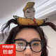 2024新款搞怪搞笑皇帝趣味發(fā)箍朕要出門了閨蜜卡通發(fā)飾頭飾 龍圖皇帝駕到一個(gè)