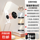 led折疊充電寶臺燈護(hù)眼床頭燈學(xué)生學(xué)習(xí)專用氛圍小夜燈宿舍閱讀燈 白色10000毫安+充電寶+時鐘顯示