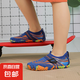 夏季輕便防滑兒童沙灘鞋速干透氣戶外溯溪鞋 Y022藍色 33