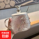 玻璃杯帶蓋勺小熊杯高顏值杯子辦公室家用咖啡杯網(wǎng)紅爆款水杯 1只裝小熊杯（帶勺子）270ml