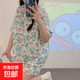 睡衣女三件套秋ins風(fēng)卡通睡衣宿舍可外穿家居服套裝秋 套WZL1457【高質(zhì)量三件套】 XL 【建議120-135斤】