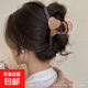 新款高級(jí)感超大號(hào)果凍色愛(ài)心抓夾女后腦勺盤(pán)發(fā)鯊魚(yú)夾發(fā)卡夾子頭飾 愛(ài)心發(fā)夾【13cm】