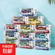 金屬回力小汽車(chē)玩具益智迷你賽車(chē)模型小禮品小汽車(chē)散裝車(chē)模盒裝 鐵皮小汽車(chē)【2盒】