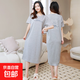 舒適純棉女士睡裙寬松休閑夏季長(cháng)裙家居服JBE-K-J52515女 JBE-K-J52515女 XL (170) 建議115-130