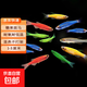 招財(cái)觀賞魚(yú)蝶翼長(zhǎng)尾斑馬魚(yú)活體小魚(yú)耐活熱帶魚(yú)好養(yǎng)冷水魚(yú)淡水活魚(yú) 七彩斑馬1-3cm隨機(jī)10條送2條防損