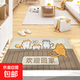 入戶(hù)地墊入戶(hù)門(mén)腳墊絲圈可裁剪入門(mén)地墊室內腳墊門(mén)口地墊 貓咪 45cm*75cm