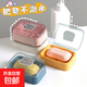 創(chuàng  )意翻蓋肥皂盒簡(jiǎn)約透明塑料瀝水盒家用宿舍皂盒衛生間陽(yáng)臺香皂盒 小熊翻蓋肥皂盒【2個(gè)】