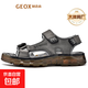 [GEOX制造商]大牌同廠(chǎng)男鞋夏季戶(hù)外休閑露趾涼鞋涉水徒步沙灘鞋 灰色 41