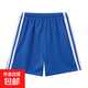 兒童短褲2025新款男童睡褲夏季薄款大童沙灘褲男孩夏天家居大褲衩 藍色  HMTZ 150 CM