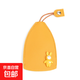 汽車(chē)鑰匙包創(chuàng  )意抽拉式可愛(ài)個(gè)性女收納大眾奔馳通用迷你手機 不二兔黃色3個(gè)裝